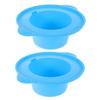 FRCOLOR 2pcs Melting Wax Bowl Silicone Wax Pot Insert for Hair Removal Reusable Pot for Care view 1