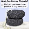 2 PCS Next-Gen Pumice Stone for Feet: Callus Remover, Dead Skin Scraper, Exfoliator for Scrubber Use, Pedicure Tools, Cracked Heels view 3