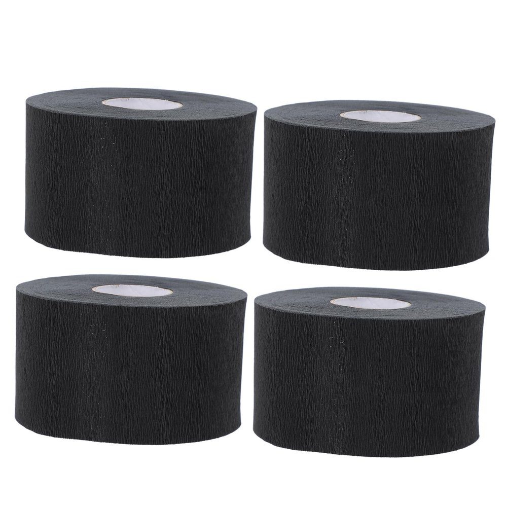 CALLARON Neck Strips for Hair Cutting 4 Rolls of Stretchy Neck Protection Paper for Salons for Professional Use