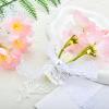 1 Pair Flower Hair Clips for Women Girls Lace Bow Hair Clip for Thin Thick Hair Barrette with Flower Bowknot Duck Billed Hair Clips for Women Girls Party Wedding Hair Accessories view 3