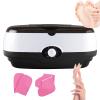 RENJJPBO Hand and Foot Paraffin Bath, Moisturize and Renew Skin/Relieve Fatigue, 4L Large Capacity, 0-60 C Adjustable, Home/Beauty Salon Skin Care Tool,Purple (Black) view 1