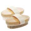 2 Pack Dry Brushing Body Brush for Lymphatic Natural Bristle Exfoliating with Massage Nodes Blood Circulation Improvement view 1