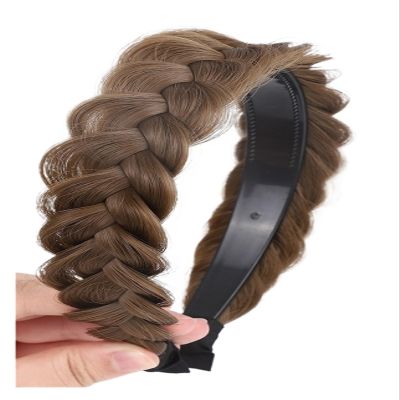 Tcairzl Hair Band, Ladies' Hair Head Accessory, Wig, Braid Hair Clip, Hair Accessory, Hair Head Band(8A)