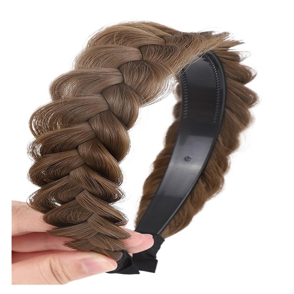 Tcairzl Hair Band, Ladies' Hair Head Accessory, Wig, Braid Hair Clip, Hair Accessory, Hair Head Band(8A)