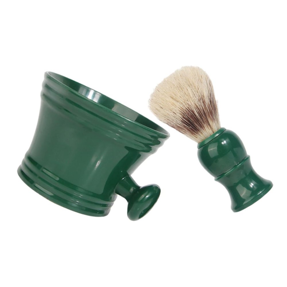 CTIRCHIU Professional Shaving Care Tools Shaving Bowl Brush Beard Cleaning Brush Soap Cup for Daily Use
