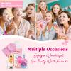 80PCS Spa Party Supplies for Girls, Include Facial Masks, Lip Balm, Hand Cream, Under Eye Patches, Lip Mask, Foot Bath Bombs, Compressed Towels, Sleepover and Spa Birthday Party Supplies for Girls view 4