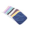 ASAKKURA 8pcs Soft Coral Fleece Baby Washcloths with Hanging Loop Toddler Face Towels Infant Washcloths for Bath Time Newborn Friendly view 1