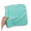 ASAKKURA 8pcs Soft Coral Fleece Baby Washcloths with Hanging Loop Toddler Face Towels Infant Washcloths for Bath Time Newborn Friendly view 3