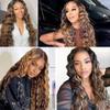 26 inch Ombre Brown Bundles P4/30 Human Hair Bundles #4 Water Wave Bundle Highlight Human Hair Bundle view 2