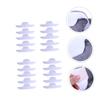 20pcs Boat Shape Self Adhesive Collar Sweat Pads for Commuters view 4