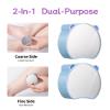 Magic Crystal Hair Eraser, Suitable for Men and Women Painless Exfoliating Crystal Hair Removal Tool, Magic Crystal Hair Remover for Legs and Back of Arms (Green) view 2