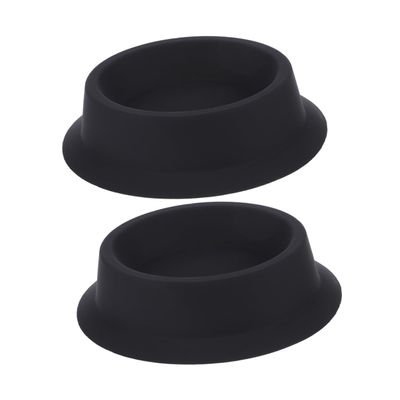 CTIRCHIU 2pcs Durable Silicone Beard Shave Bowl Lightweight Foaming Cup for Men Elegant Design for Home Travel Grooming for Barber Cleaning Supplies
