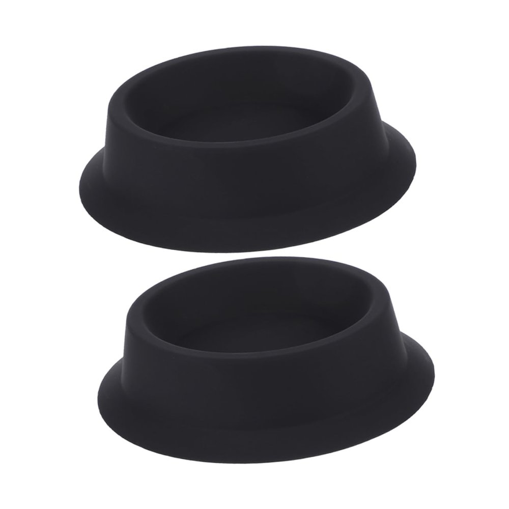 CTIRCHIU 2pcs Durable Silicone Beard Shave Bowl Lightweight Foaming Cup for Men Elegant Design for Home Travel Grooming for Barber Cleaning Supplies
