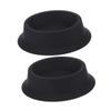 CTIRCHIU 2pcs Durable Silicone Beard Shave Bowl Lightweight Foaming Cup for Men Elegant Design for Home Travel Grooming for Barber Cleaning Supplies view 1