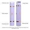 Dual Head Lady Trimmer: Electric Bikini Trimmer for Women, Full Body Hair Clipper for Underarm, Leg & Hand (Purple) view 2