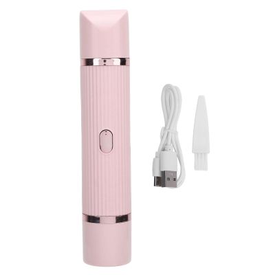 Dual Head Lady Trimmer: Electric Bikini Trimmer for Women, Full Body Hair Clipper for Underarm, Leg & Hand (Pink)