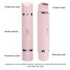 Dual Head Lady Trimmer: Electric Bikini Trimmer for Women, Full Body Hair Clipper for Underarm, Leg & Hand (Pink) view 2