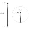 1pc Hand Crafted Makeup Brushes Soft Saikoho Goat Hair Powder Blush Eye Shadow Blending Concealer Brush Ebony Wood Handle Professional Make Up Brushes (D083) view 2