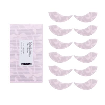 AROOM Zen Reset Eye Patches for Rejuvenating, Cooling, and Depuffing Under-Eyes and Dark Circles | Caffeine, TXA & Niacinamide | Korean Skincare (6 Pairs, 12 Patches)