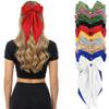 10PCS Large Satin Hair Bows for Girls & Women  Oversized Long Tail Ribbon Bow Clips with French Barrettes  Big Silky Hair Accessories for Ponytails, School, Cheer, Wedding & Daily Fashion Looks view 1