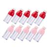10-Pack Lip Gloss DIY Tubes Empty Lip Balm Bottles for Travel Plastic Containers Screw Caps for Crafting and Makeup view 1