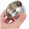 HAKIDZEL Stainless Steel Shaving Bowl Lid Large Metal Shave Cup for Men Portable Shaving Mug and Brush for Home or Travel view 4