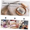 PartyKindom Stainless Steel Odor Absorber Soap for Kitchen Home Use, Silver view 3