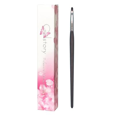 1pc Hand Crafted Makeup Brushes Soft Saikoho Goat Hair Powder Blush Eye Shadow Blending Concealer Brush Ebony Wood Handle Professional Make Up Brushes (D085)