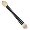 BIUDECO Dual Ended Makeup Brush with Blending Sponge for Foundation Concealer and Powder Application Sturdy Handle Easy to Carry for Professional and Home Use view 1