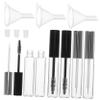 3PCS Eyelash Cream Bottles with Eyelash Wands Funnels Set Refillable Empty Mascara Tube Container for DIY Makeup Travel Friendly Design Lightweight Compact view 1