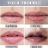 2PCS Turmeric Lip Scrub for Dark Lips, Moisturizing Lip Blam for Smokers, Exfoliating Lip Blam, Dark Lips Corrector Cream, Lip Exfoliator Scrub for Lip Softening & Hydration, Fade Lip Lines view 4