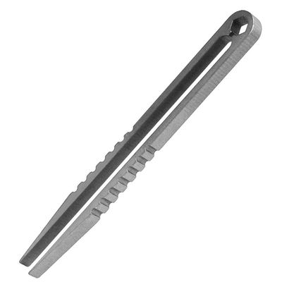 EVGATSAUTO Alloy EDC Tweezers for Outdoor Survival Camping Travel, Flexible Fix Small Parts Model Making