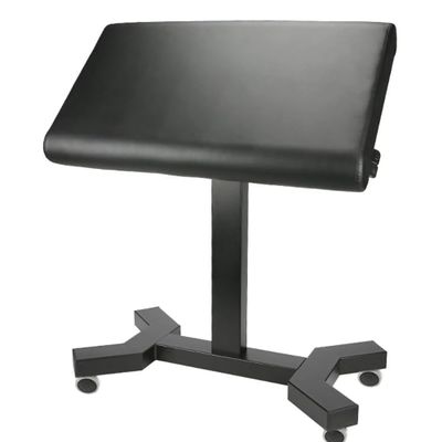 Ciemiestar Tattoo Armrest Stand with Hydraulic Pneumatic Lifting, 27.56"x15.75" Working Area PU Leather and Soft Sponge Pad, Workbench Stand with Wheels for Tattoo Studio,Beauty Studio