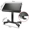 Ciemiestar Tattoo Armrest Stand with Hydraulic Pneumatic Lifting, 27.56"x15.75" Working Area PU Leather and Soft Sponge Pad, Workbench Stand with Wheels for Tattoo Studio,Beauty Studio view 2