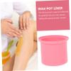 VICASKY Wax for Waxing Skin Reusable Waxing Warmer Liner Non-stick Silicone Bowl view 3