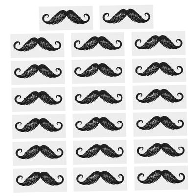 20Pcs Nose Depilation Stickers Protective Beard Styling Waxing Tools for Safe Hair Removal Comfortable Application for Men and Women DIY Beard Design