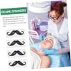 20Pcs Nose Depilation Stickers Protective Beard Styling Waxing Tools for Safe Hair Removal Comfortable Application for Men and Women DIY Beard Design view 3