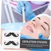 20Pcs Nose Depilation Stickers Protective Beard Styling Waxing Tools for Safe Hair Removal Comfortable Application for Men and Women DIY Beard Design view 4