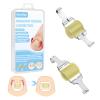 InhwRior Ingrown Toenail Corrector, Easy At-Home Application, Secure Fit (No Slipping Off), Steady Traction for Rapid Pain Relief, Waterproof for Shower & Swimming(0.75" to 0.83" Toenail Length) view 1