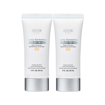 Sunscreen Beige SPF 50+ PA+++, 60ml, Pack of 2
