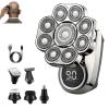 Bawldy Pro Head Shaver, 6-in-1 Detachable Head Shavers with 9D Floating Blade Heads, IPX7 Waterproof, Intelligent LED Display, Rechargeable Cordless Razor for Home & Travel view 1