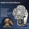 Bawldy Pro Head Shaver, 6-in-1 Detachable Head Shavers with 9D Floating Blade Heads, IPX7 Waterproof, Intelligent LED Display, Rechargeable Cordless Razor for Home & Travel view 2