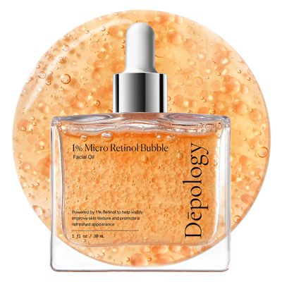 1% Retinol Face Oil with Firming, Smoothing & Glowing Retinol Serum for Face, Lightweight Squalane Facial Oil for Fine Lines, Texture & Anti-Aging, Gentle for All Skin 1.01 fl oz