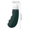Black Head Removal  Deep Pore Scrubber, Nose Blackhead Eliminator | Cleansing Brush with Extractor Handle, Facial Skin Tool Set for Makeup Pouch, Gym Shower Routine, Bathroom Mirror view 4