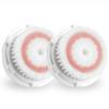 Pink Deep Whitening Replacement Brush Heads, Compatible with Clarisonic Mia 1, Mia 2, Mia Fit, Alpha Fit, Smart Profile Uplift, 2-Pack view 1