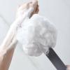 2Pcs Long Handle 2 in 1 Bath Brushes, Shower Body Brush with Sponge and Loofah,Back Scrubber Bath Mesh Sponge with Curved Long Handle for Skin Exfoliating Bath, Suitable for Wet or Dry (White) view 4
