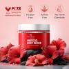 Hibiscus Body Scrub | Exfoliating & Hydrating Scrub for Glowing, Smooth Skin | Infused with Natural Botanicals & Essential Oils | For All Skin Types | 125g view 4