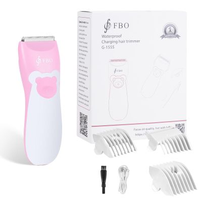 FBO bikini trimmer kit,body hair and beard trimmer,baby hair clipper,kids hair clipper,Multi-function trimmer,wet and dry,Super Quiet,cordless,rechargeable,ceramic blades,sharp,durable,smooth,painless
