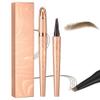 2025 New Microblading Eyebrow Pen, Waterproof Eyebrow Pencil, Eye Brow Pen with 4 Tip, Long-lasting Natural Eyebrow Makeup Fine Stroke Magic Eyebrow Pencil Stay on All Day (Light Brown) view 1