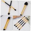 HAKIDZEL 15Pcs Dual Ended Eyeshadow Applicators for Versatile Makeup Application Convenient Eye Brushes for Eyeshadow Blending and Easy Use view 2